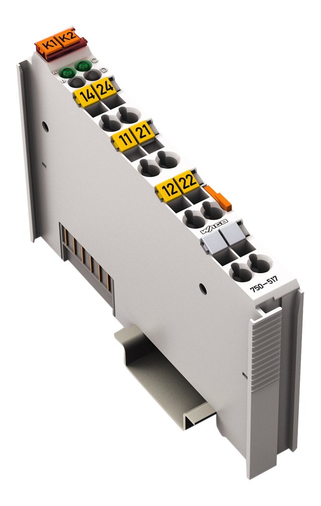 WAGO 750 – 517 Digital and Analog I/O MODULE