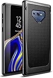 Galaxy Note 9 Case, Poetic Karbon Shield [Shock Absorbing] Slim Fit TPU Case with [Carbon Fiber Texture] for Samsung Galaxy Note 9 Black