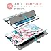 MoKo Case Fit iPad Air 2 - Slim Lightweight Smart Shell Stand Cover with Translucent Frosted Back Protector Fit iPad Air 2 9.7