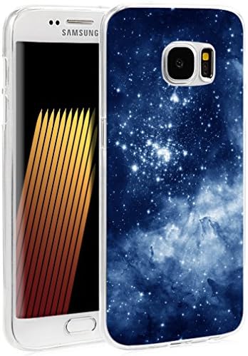 S6 Case Nebula - Case for Galaxy S6 - Protector Cover Compatible for Samsung S6 - Unique Galaxy Space (Slim Flexible TPU Protective Silicone)