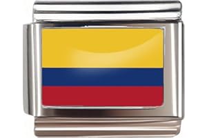 Italian Bracelet Charm,9mm,United Arab Emirates,Country & Culture > Flag