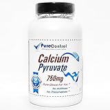 Calcium Pyruvate 750mg // 240 Capsules // Pure // by PureControl Supplements