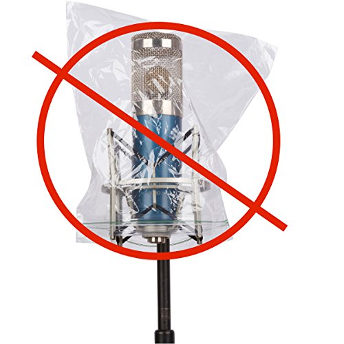 Microphone CoverMicManager Dust Cover protects mics on and off the