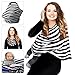 Nursing Breastfreeding Scarf Cover Baby Car Seat Canopy, Shopping Cart, Stroller, Carseat Covers for Girls and Boys - Perfect Gift for BreastfeedingGift for Breastfeeding