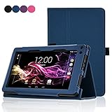 RCA 7 Voyager II Case- ACdream(TM) RCA 7 Voyager II (2015) Protective Case - Folio Premium PU Leather Cover Case for RCA 7 Voyager II Tablet (RCT6773W22B) 2015 Version - Dark Blue