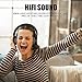 Active Noise Cancelling Headphones HiFi Sound Over Ear Soft Earmuffs, Wireless Headphones 25 Hrs Play Time with Mic for Travel Out Work Cellphone PCthumb 2