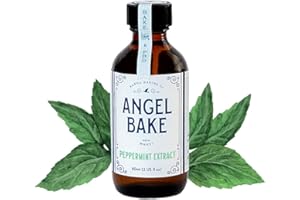 SAENA BAKING CO Pure Peppermint Extract For Baking & Mixology. Culinary Aromatics. Keto Friendly, Vegan, Gluten Free. (Peppermint, 2 Oz)