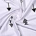 Kyapoo Crib Sheets 100% Cotton Arrows Unisex Bedding Style For Toddler Girl & Boy - Baby Bed Mattress Protector - Crib Mattress Covers Hypoallergenic Breathable 52