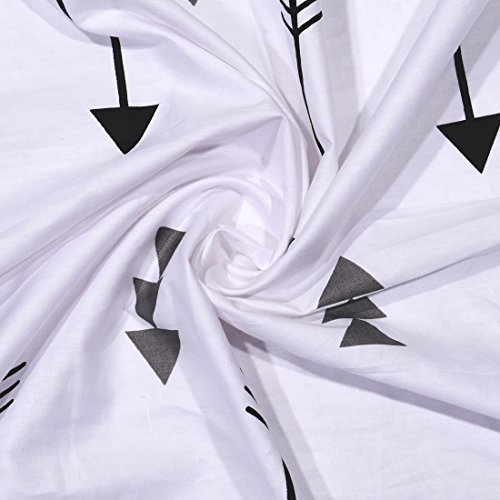 Kyapoo Crib Sheets 100% Organic Cotton Arrows Unisex Bedding Style For Toddler Girl & Boy - Baby Bed Mattress Protector - Jersey Cotton crib Mattress Covers Hypoallergenic Breathable 52"x28" - Thumbnail 5