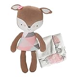 Lolli Living Softie Plush & Blankie (Fiona Deer). Baby Deer Stuffed Animal with Security Blanket
