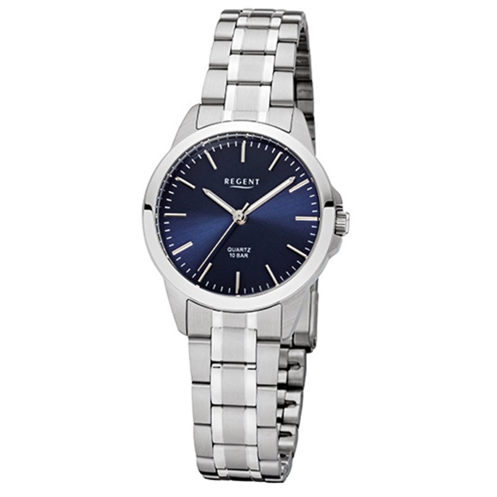 REGENT Womens Analogue Quartz Watch with Stainless Steel Strap 12220999