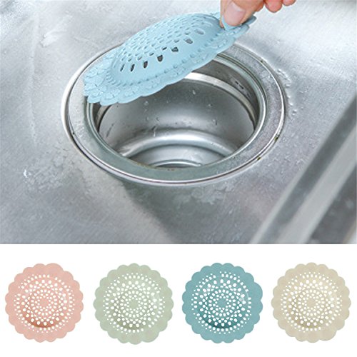KESEELY 2018 New Home Living Floor Drain Hair Stopper Bath Catcher Sink Strainer Sewer Filter (C1)