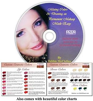 Mixing Color & Drawing on Makeup Made Easy - Cosmetic DVD