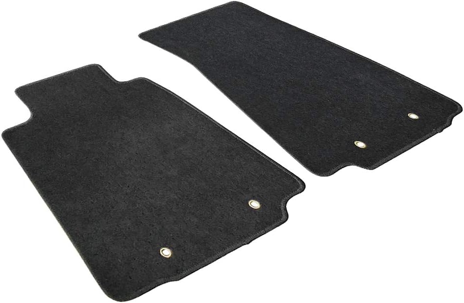 FreeMotor802 Compatible With 20092019 Nissan 370Z Floor Mats Black Nylon Car Floor