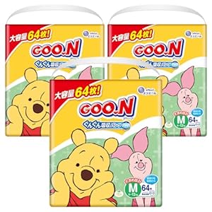【パンツ Mサイズ】グーン ぐんぐん吸収パンツ (6~12kg) 192枚(64枚×3) 男女共用 [ケース販売] 【Amazon.co.jp限定】 <ディズニーデザイン>” border=”0″ /></a><br />
<br />
⇒ <a href=