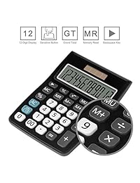 Calculadora, helect Standard función Calculadora de sobremesa   Negro