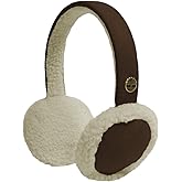 Timberland Women’s Faux Suede Earmuffs - Soft Fleece-Lined, Adjustable Fit, Warm Winter Ear Warmers for All-Day Comfort