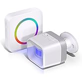 Wireless Driveway Alarm - Motion Sensor Door Chime Motion Detector | 58 Melodies &amp; 500FT Range, Business Entry Alert, Elderly Care