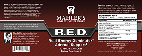 R.E.D. Real Energy Dominator Adrenal Support R.E.D. Real Energy Dominator Adrenal Support