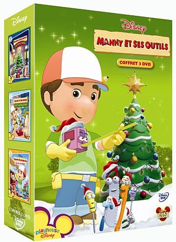 Manny Et Ses Outils - Coffret - Joyeux Noël + À La Rescousse Des Animaux + L'as Du Bricolage - Pack