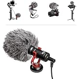 On-Camera Microphone, BOYA MM1 Universal Cardioid Mic for iPhone X 8 8 Plus 7 6 6s, DSLR, Tablets, Camera, Consumer, Camcorder, Audio Recorders