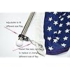 SeaLux-Marine-Stainless-Steel-Rail-Mount-Flag-Staff-Pole-with-adjustable-Clamps-and-Split-clips-for-Marine-Boat-Kayak SeaLux-Marine-Stainless-Steel-Rail-Mount-Flag-Staff-Pole-with-adjustable-Clamps-and-Split-clips-for-Marine-Boat-Kayak