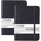 Pocket Dotted Journal Notebook - 2 Pack Bullet