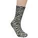 Galsang Womens Soft Winter Knit Warm Wool Blend Crew Socks 3 Pairs,5-9 B30 (solid color)