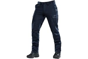 M-Tac Aggressor Flex Tactical Cargo Pants for Men – Durable Rip-Stop Cargo Work Trousers with Reinforced Knees, Stretch Fit