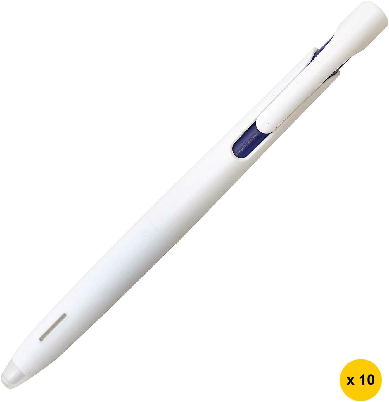 Zebra bLen BAS88 0.5mm Retractable Ballpoint Pens (Pack of 10) - Blue Ink