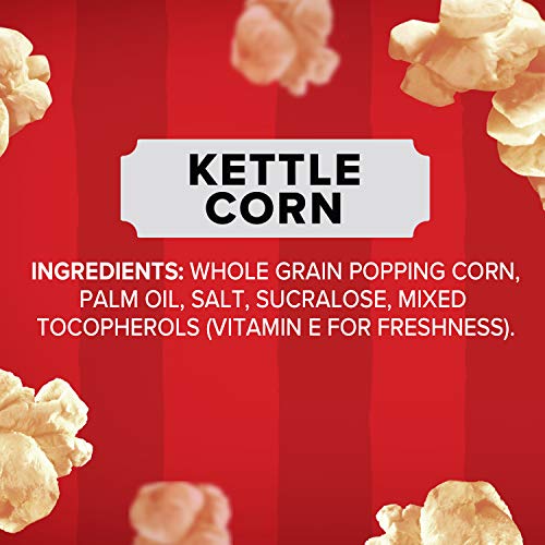 ORVILLE REDENBACHER’S MICROWAVE POPCORN, KETTLE CORN, 3.28 OZ., 6-COUNT