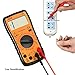 ELIKE T-92 Self-Recovery Digital Multimeter Amp/Ohm/Volt with Diode,Continuity, Capacitance,hFE,IR Detector and Livewire Identification