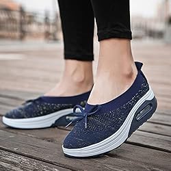 Touchmosees Women's Nursing Shoes Air Cushion Nurse