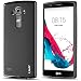 J&D Case Compatible for LG G4 Case, [Drop Protection] [Slim Cushion] Shock Resistant Protective TPU Slim Case for LG G4 Bumper Case - [Not Compatible with LG Stylo 4] - Black
