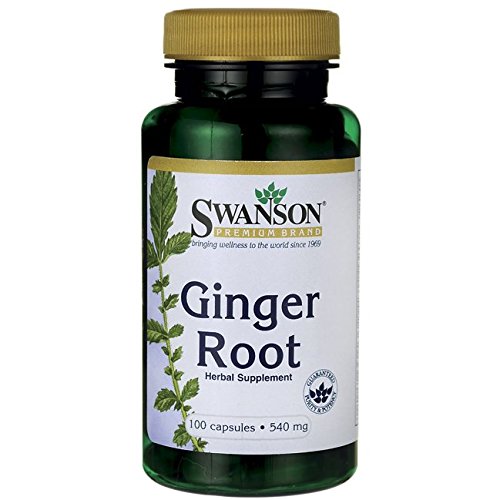 Swanson Ginger Root 540 Milligrams 100 Capsules