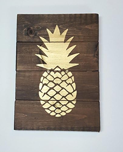 Rustic pallet pineapple wood sign, Wooden signs for home, Wood beach signs, Beach wall art, Wood pineapple, Rustic sign for home, Housewarming sign, Welcome sign wood, Country home decor