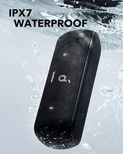 Soundcore Motion+ Enceinte Bluetooth avec Son Hi-Res 30W, USB-C, 12 Heures d'autonomie, étanchéité IPX7, appli avec EQ modifiable, DSP avancé et Audio Haute fidélité