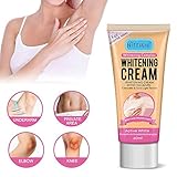Skin Whitening Cream, Lightening Cream Effective for Armpit, Knees, Elbows, Sensitive & Private Areas, Whitens, Nourishes, Repairs & Restores Skin(60ml)