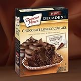 Duncan Hines, Decadent Cake Mix, Chocolate Lover's Cupcake, 19.4oz Box (Pack of 2)