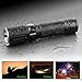Zglon Super Bright LED Tactical Flashlight 1000 Lumens with 7 Modes High Powered Handheld LED Tac Light with Zoomable Adjustable Focus, USB Charger 18650 Rechargeable Battery