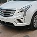 New Chrome Fog Light Moulding Side Air Vent Cover Trims Fit for Cadillac XT5 2017 2018 2019 2020 2021 2022
