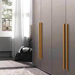 Shozafia 5 Pack Gold Cabinet Pulls - Brushed Brass