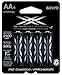 eneloop XX 2500mAh Typical / 2400 mAh Minimum, High Capacity, 4 Pack AA Ni-MH Pre-Charged Rechargeable Batteries