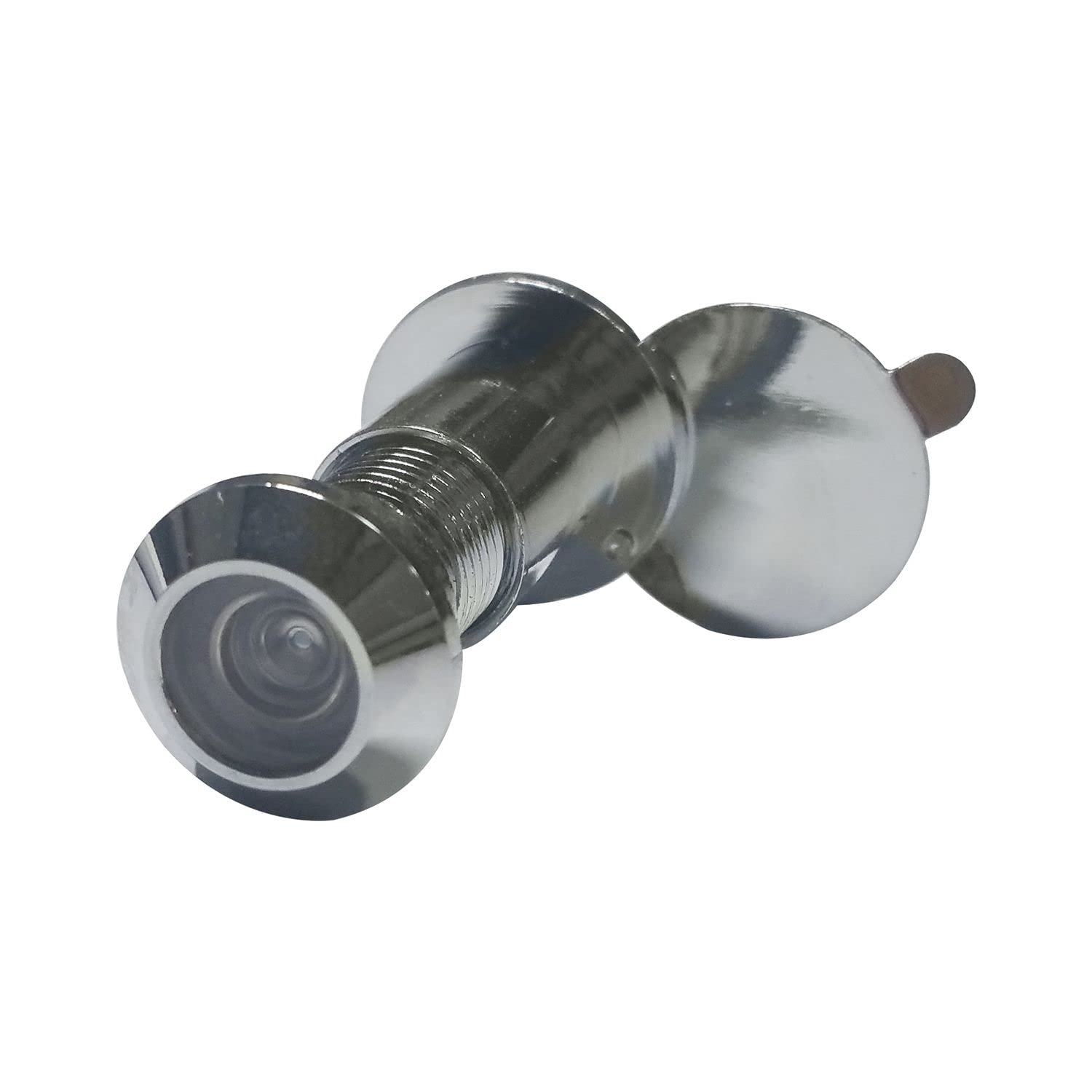 vasalat 1274 ANG-12-JC-CROMO Door Viewer Diameter 12 mm Wide Angle 170° TS 20-30 mm Chrome-Plated Brass