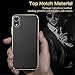 LOHASIC Leather Case for iPhone XR, Luxury Slim Fit Flexible Soft Full Body Grip Hybrid Bumper Shockproof Protective Cover Cases Compatible with Apple iPhone XR (2018) 6.1 inch - Black