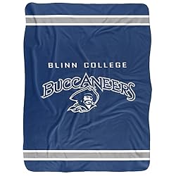 Blinn College Blanket, 60"x80" Primary Logo, Silky