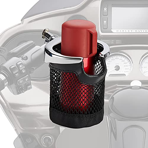 KEMIMOTO Motorcycle Handlebars Cup Holders, Motorcycle Drink Holders