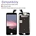 For iPhone 6S Plus Screen Replacement, Arotech Pre-assembled 5.5 Inch LCD 3D Touch Display Digitizer Assembly Kit with Repair Tool, Compatible with A1634 A1687 A1699 All Version (Black)