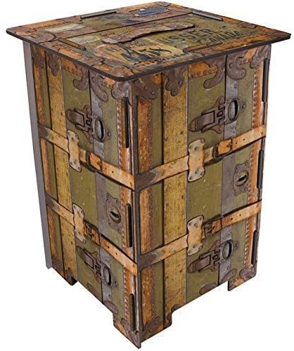Photohocker Trunks Old Stool Engineered Wood Framed House