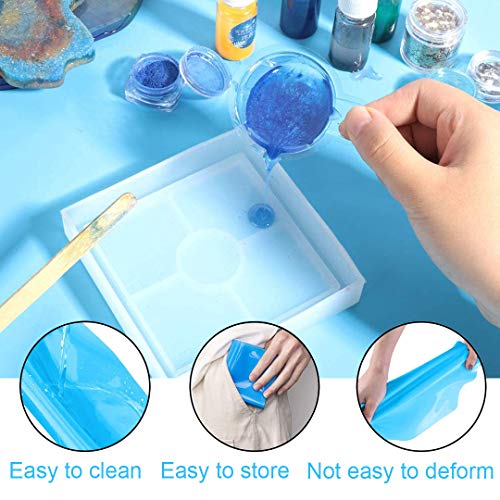 Extra Large Silicone Mat for Crafts, 25.2 x 17.7 inches Epoxy Resin
